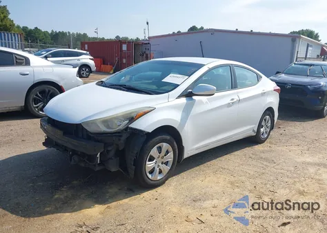 2016 Hyundai Elantra Se z USA, uszkodzony, nr VIN 5NPDH4AE2GH721252